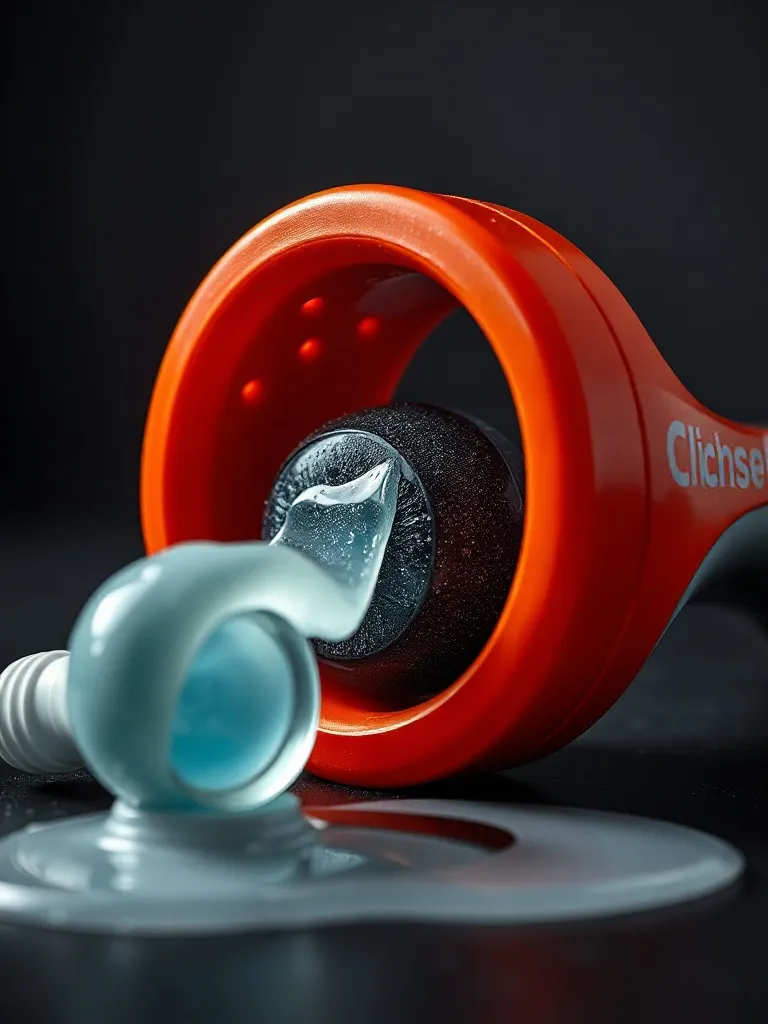 Close-up of high-tech recovery equipment, massage roller and